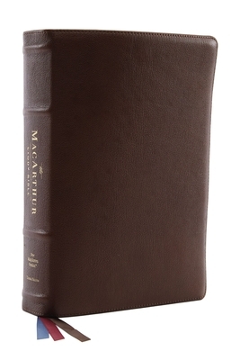 Nkjv, MacArthur Study Bible, 2nd Edition, Premium Goatskin Leather, Black, Premier Collection, Comfort Print: Unleashing God's Truth One Verse at a Ti by Thomas Nelson