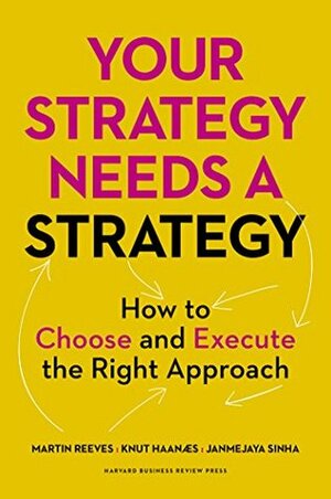 Your Strategy Needs a Strategy: How to Choose and Execute the Right Approach by Janmejaya Sinha, Martin Reeves, Knut Haanaes