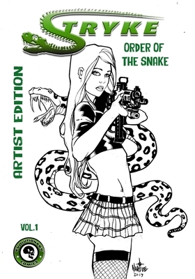 Strike: Order of the Snake #1-BW art edition by Michele Grey Hartsoe, Everette Hartsoe