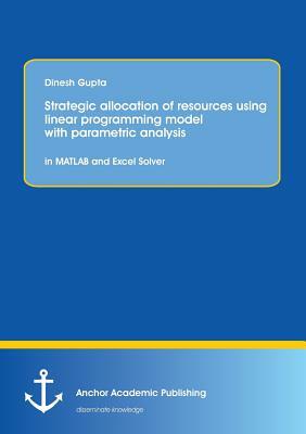 Strategic Allocation of Resources Using Linear Programming Model with Parametric Analysis: In MATLAB and Excel Solver by Dinesh Gupta