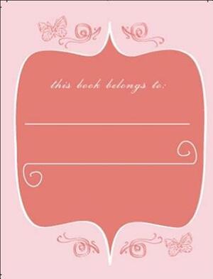 Bookplates - Pink Butterfly 12pk by New Holland Publishers