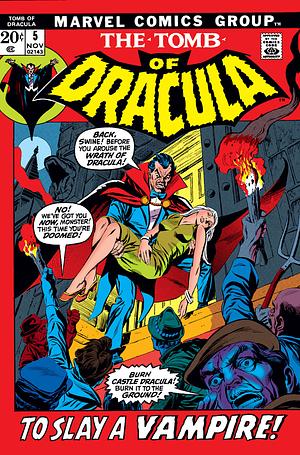 Tomb of Dracula (1972-1979) #5 by Gardner Fox