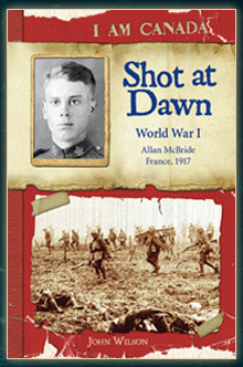 Shot at Dawn: World War I, Allan McBride, France, 1917 by John Wilson