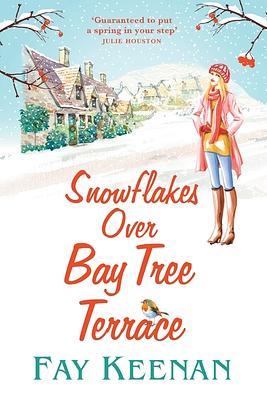 Snowflakes Over Bay Tree Terrace by Fay Keenan