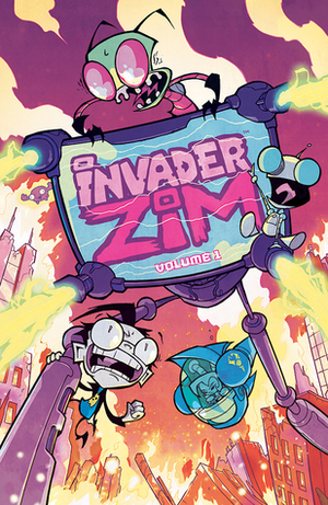 Invader Zim Vol. 1 by Aaron Alexovich, Rosearik Rikki Simons, Eric Trueheart, Megan Lawton, Simon Troussellier, Jhonen Vasquez