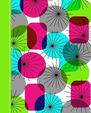 Colorful Geometric Pattern: Diary Weekly Spreads July to June by Shayley Stationery Books