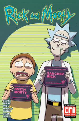 Rick and Morty #39 by Sarah Stern, Rii Abrego, Rian Sygh, Ari Yarwood, Katy Farina, Marc Ellerby, Kyle Starks, Sarah Gaydos, Rain Sygh, Josh Trujillo