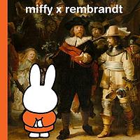 Miffy X Rembrandt by Dick Bruna