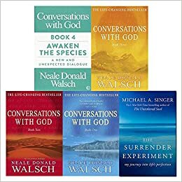 Conversations with God 1 to 4, Surrender Experiment 5 Books Collection Set by Neale Donald Walsch, The Surrender Experiment by Michael A. Singer, Michael A. Singer