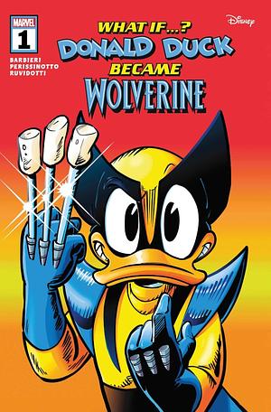 Marvel & Disney: What If...? Donald Duck Became Wolverine #1 by Luca Barbieri