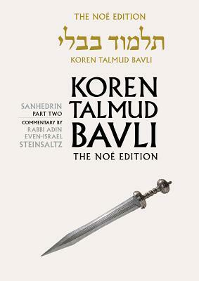 Koren Talmud Bavli Noe Edition: Volume 30: Sanhedrin Part 2, Hebrew/English, Large, Color Edition by Adin Steinsaltz