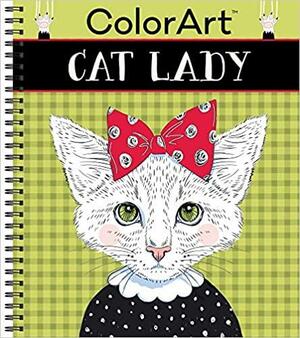 Colorart Coloring Book - Cat Lady by Publications International Ltd. Staff