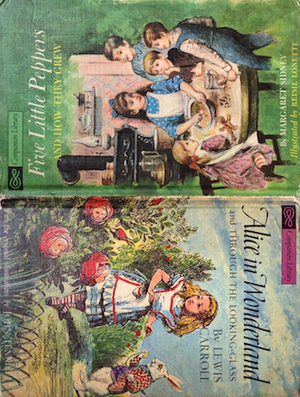 Five Little Peppers / Alice in Wonderland (Companion Library) by Margaret Sidney, John Tenniel, Reisie Lonette, Lewis Carroll