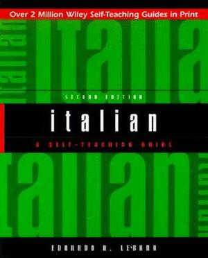 Italian: A Self-Teaching Guide by Edoardo A. Lebano