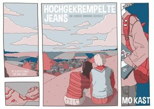 Hochgekrempelte Jeans: Eine lesbische, nonbinäre Geschichte by Mo Kast