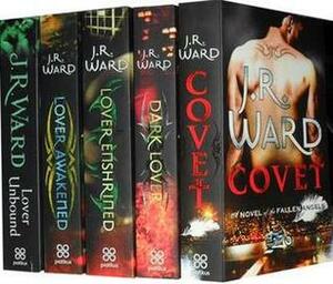 J. R. Ward Collection: Black Dagger #1,3,5,6 & Fallen Angels #1 by J.R. Ward