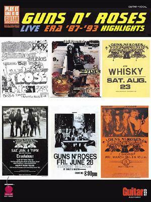 Guns N' Roses Live Era '87-'93 Highlights by Jeff Jacobson, Marc Canter