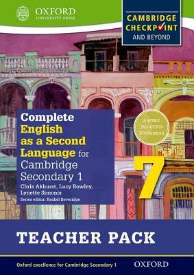 Complete English as a Second Language for Cambridge Secondary 1 Teacher Pack 7 & CD by Chris Akhurst, Lucy Bowley, Lynette Simonis