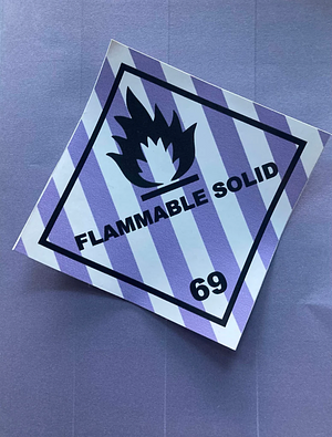 Flammable Solid by S. Reeson