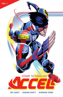 Accell, Vol 1: Home Schooling by Joe Casey, D.C. Hopkins, Mosh Studios, Robert Campanella, Sigmund Torre, Damion Scott