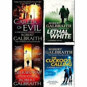 Cormoran Strike Series Robert Galbraith 4 Books Collection Set by Robert Galbraith