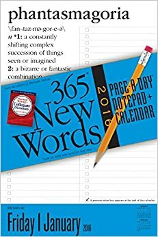 365 New Words Page-A-Day Notepad + Calendar 2016 by Merriam-Webster