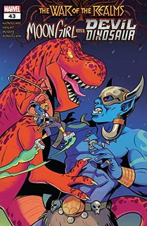 Moon Girl and Devil Dinosaur (2015-) #43 by Ray-Anthony Height, Gustavo Duarte, Brandon Montclare, Natacha Bustos