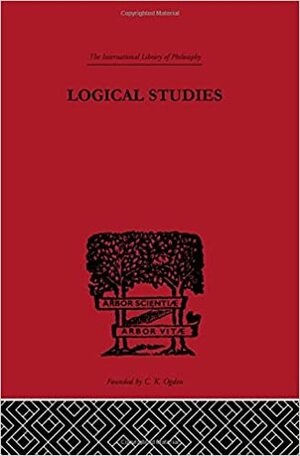 Logical Studies by Georg Henrik von Wright
