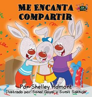 Me Encanta Compartir: I Love to Share (Spanish edition) by Kidkiddos Books, Shelley Admont