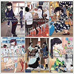 Komi Can't Communicate Vol 1-6 Books Collection Set By Tomohito Oda by Tomohito Oda