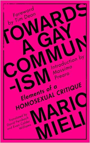 Towards a Gay Communism: Elements of a Homosexual Critique by David Fernbach, Mario Mieli
