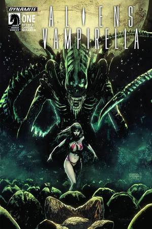 Aliens vs. Vampirella #1 by Javier Garcia-Miranda, Corinna Sara Bechko