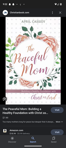 The Peaceful Mom by April Cassidy