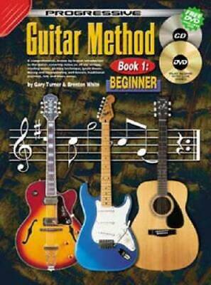Guitar Method Book 1 Bk/CD/DVD by Gary Turner