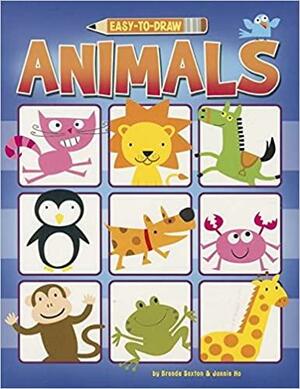 Easy to Draw Animals: A Step-By-Step Drawing Book by Brenda Sexton