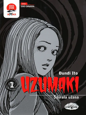 Uzumaki 1 - Spirala užasa by Junji Ito