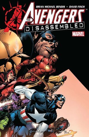 Avengers: Disassembled by Bob Sharen, Jack Kirby, Frank D'Armata, Mark Morales, Morry Hollowell, Jim Cheung, Danny Miki, David Finch, Olivier Coipel, Dick Ayers, Pete Pantazis, Mike Perkins, Brian Michael Bendis, Andy Tory, Scott Kolins, Steve McNiven, Brian Reber, Justin Ponsor, Kieron Dwyer, Laura Martin, Stan Lee