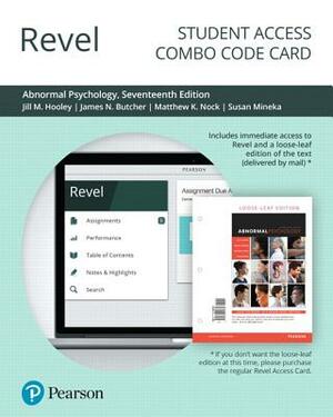 Revel for Abnormal Psychology -- Combo Access Card by James Butcher, Jill Hooley, Susan Mineka