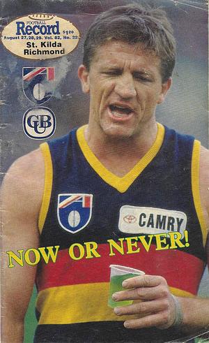 1993 Round 22 Footy Record St. Kilda vs Richmond by 