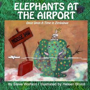 Elephants at the Airport by Steve Wolfson
