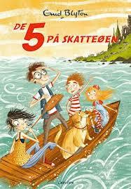 De 5 på skatteøen by Enid Blyton