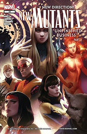 New Mutants #25 by Dan Abnett, Andy Lanning