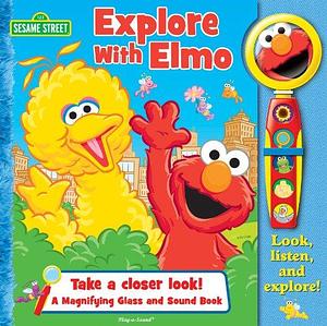 Explore with Elmo Magnifying Glass Sound Book by Publications International Ltd. Staff
