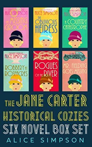 Jane Carter 1920s Historical Cozies Omnibus Edition: Six Cozy Mystery Novels by Alice Simpson