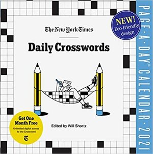 The New York Times Daily Crosswords Page-A-Day Calendar for 2021 by Will Shortz, NOT A BOOK