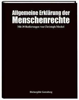 Allgemeine Erklärung der Menschenrechte by Christoph Meckel