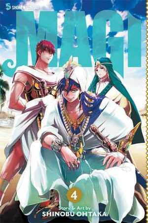 Magi: The Labyrinth of Magic, Vol. 4 by Shinobu Ohtaka