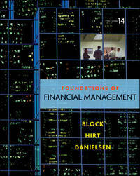 Foundations of Financial Management with Time Value of Moneyfoundations of Financial Management with Time Value of Money Card Card by Stanley B. Block