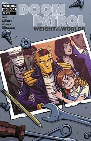 Doom Patrol: Weight of the Worlds #5 by Michael Conrad, Becky Cloonan, Tamra Bonvillain