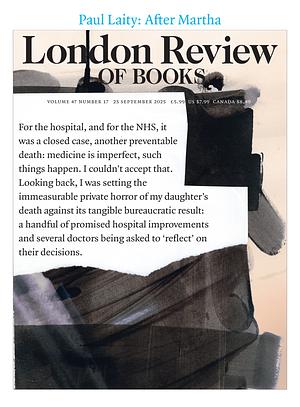 London Review of Books Volume 47 No.17  by London Review of Books